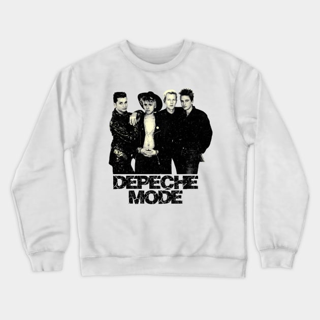 Classic Depeche Mode Crewneck Sweatshirt by Jina Botak